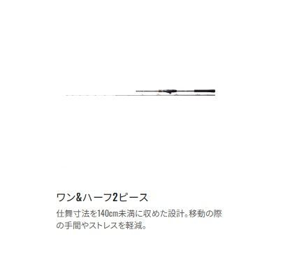 エンゲツTT S610M スピニングモデル 2.08m ロッド(タイラバ)