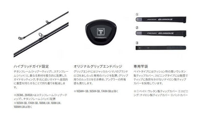 ポイズングロリアス 168ML-LM ベイトモデル 2.03m ロッド(バス)