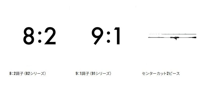 サーベルマスターTT 91H185 1.85m ロッド(船/専用)