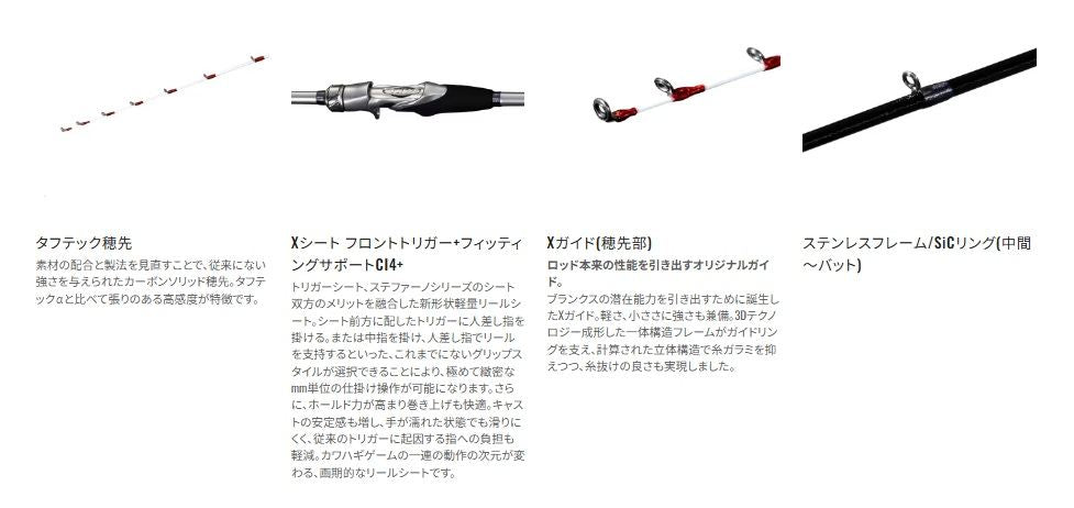 ステファーノSS S180-2 1.80m ロッド(船/専用)