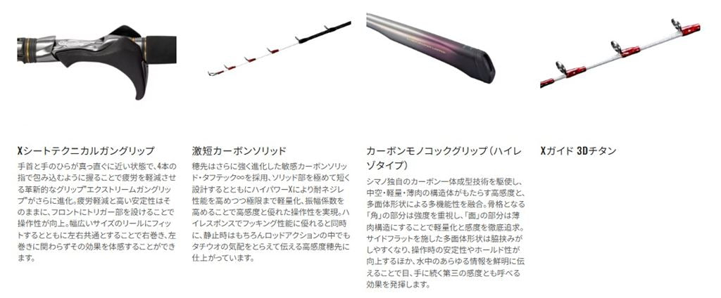 サーベルマスター リミテッド 82MH180 1.80m ロッド(船/専用)