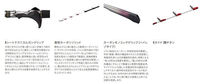 サーベルマスター リミテッド 91HH170 1.70m ロッド(船/専用)