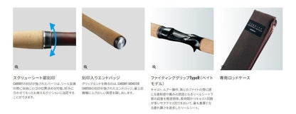 カーディフ モンスターリミテッド TW83ML スピニングモデル 2.51m ロッド(トラウト/フライ)