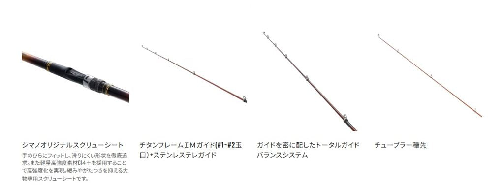 ライアームBG 6-480 4.80m ロッド(磯/防波堤)