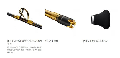 ビーストマスターBG 165 1.65m ロッド(船/専用)