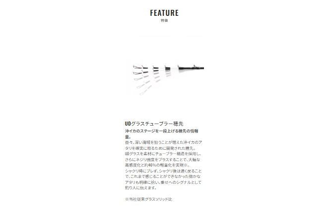 イカスペシャル M170/RIGHT 右巻き 1.70m ロッド(船/専用)