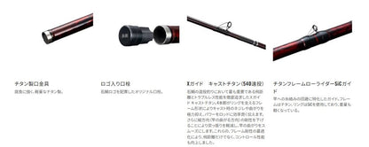 極翔(きょくしょう) 石鯛 540/置竿 5.40m ロッド(磯/防波堤)