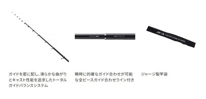 鱗海(りんかい) マスターチューン 0.4-530 5.30m ロッド(磯/防波堤)