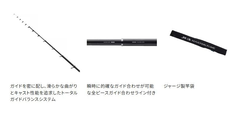 鱗海(りんかい) マスターチューン 0.6-500 5.00m ロッド(磯/防波堤)