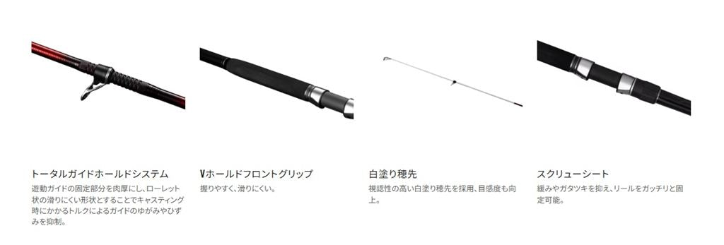 レコードチェイサー 450XXH 4.50m ロッド(磯/防波堤)