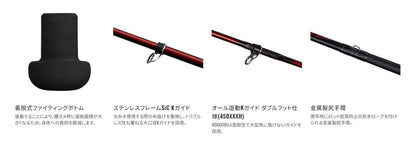 レコードチェイサー 450XXH 4.50m ロッド(磯/防波堤)