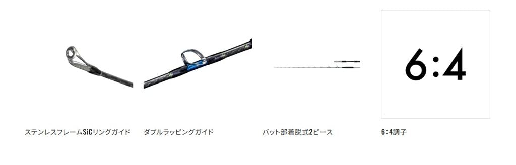 バンディット アオモノ MH235 2.36m ロッド(船/専用)