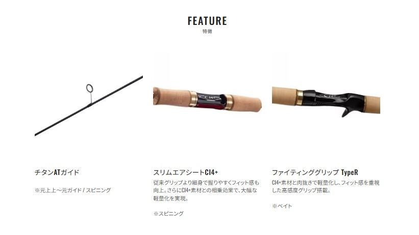 カーディフAX S60SUL-FF スピニングモデル 1.83m ロッド(トラウト/フライ)