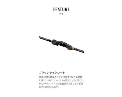 ソアレBB アジング S58UL-S 1.73m ロッド(ライトソルト)