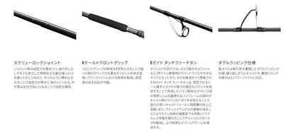 オシアプラッガー フルスロットル S77M 2.31m ロッド(オフショアソルト)