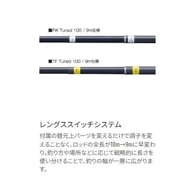 スペシャルナギナタ FW-Tuned 100 10.0m ロッド(鮎)