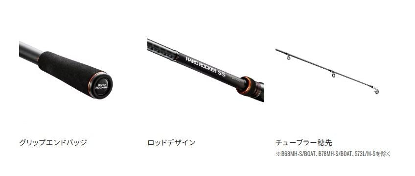 ハードロッカーSS S76ML+ スピニングモデル 2.29m ロッド(ショアソルト)