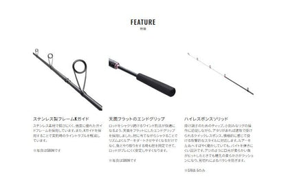 ダイナダート S80MH 2.44m ロッド(ショアソルト)