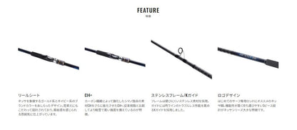 ネッサBB S112M+ 3.40m ロッド(ショアソルト)