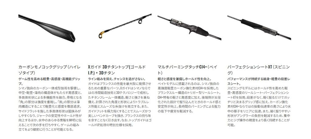オシアジガー リミテッドSLJ S610-0 スピニングモデル 2.08m ロッド(オフショアソルト)