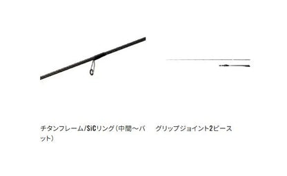 オシアジガー リミテッドSLJ S610-0 スピニングモデル 2.08m ロッド(オフショアソルト)