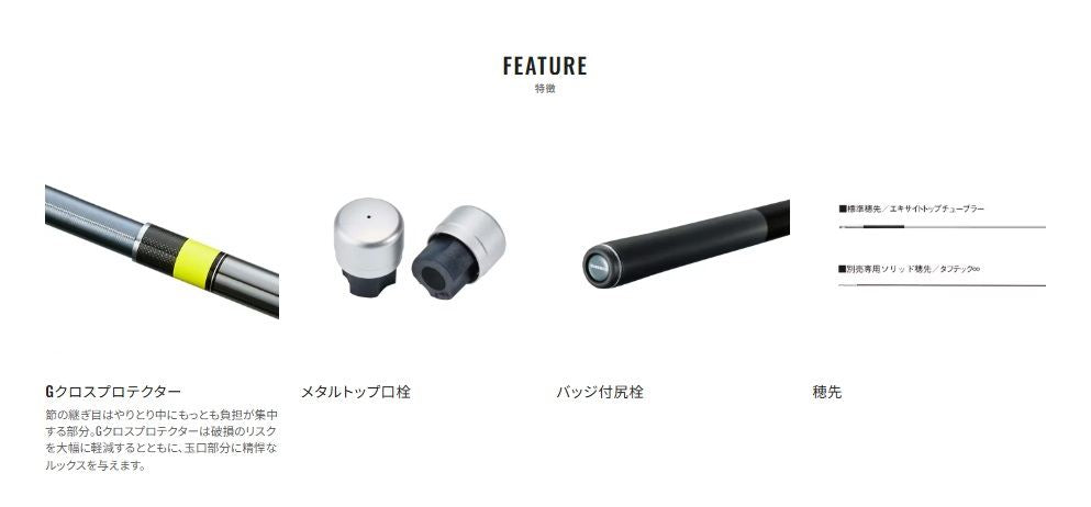 プロセレクトTF 急瀬/85 8.5m ロッド(鮎)