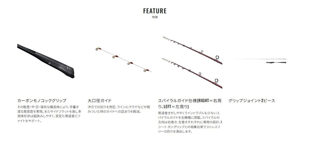 エンゲツ リミテッド N-B610ML-S/LEFT ベイト/左巻き 2.08m ロッド(タイラバ)