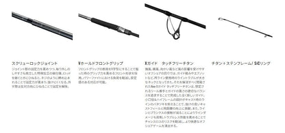 オシアプラッガー ライトコンセプト S76ML 2.29m ロッド(オフショアソルト)