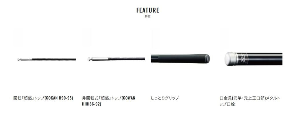 スーパーゲーム スペシャルZW H90-95 9.50m ロッド(渓流)