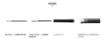 スーパーゲーム スペシャルZW H90-95 9.50m ロッド(渓流)