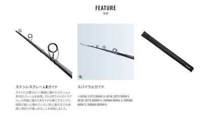 ソルティーアドバンス SEABASS S96ML スピニングモデル 2.90m ロッド(ショアソルト)