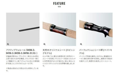 カーディフ ネイティブスペシャル S60UL スピニングモデル 1.83m ロッド(トラウト/フライ)