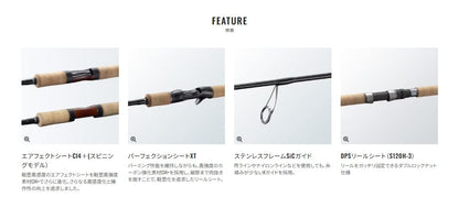 カーディフNX S64L スピニングモデル 1.93m ロッド(トラウト/フライ)