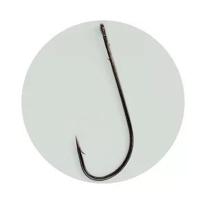 【アウトレット】太刀魚ストレートフック  ブラック 3/0号 5本入