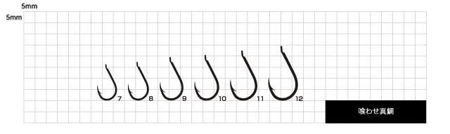 ヤイバ喰わせ 真鯛  レッド 11 8本入