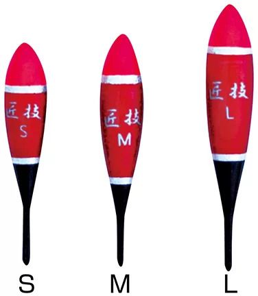 匠技 淡水小物ウキ 斜め通しタイプ   L