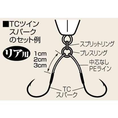 TCツインスパーク 1cm  2 2セット