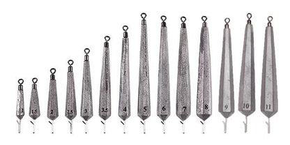 【アウトレット】鬼楽 六面オモリ   8g 2個入