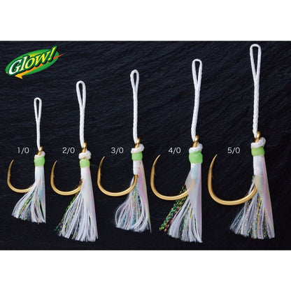 夜光パワフルジャコ   4/0 2本入