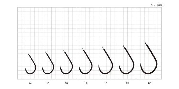 ソイ五目  ブラック 15号 10本入