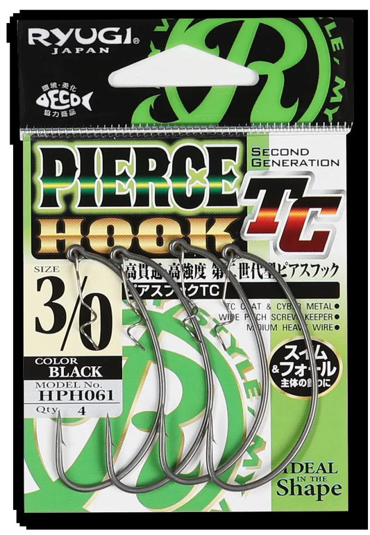 ピアスフックTC  TCブラック 5/0 4本入