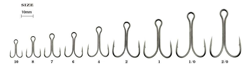 【アウトレット】ピアスダブル  TCブラック 2/0 4本入