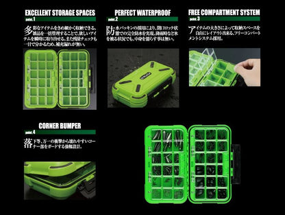 R-タンク グリーン L/W16×H4.7×D9.5cm