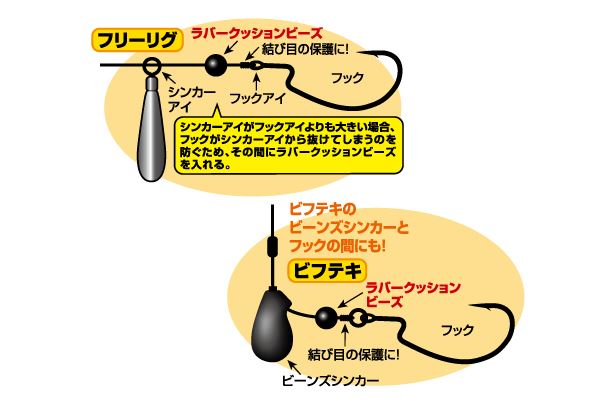 【アウトレット】ラバークッションビーズ ブラック 4.5mm 13個入