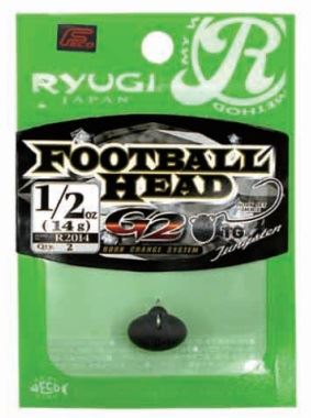 フットボールヘッドG2 3/16oz(5g) 2個入