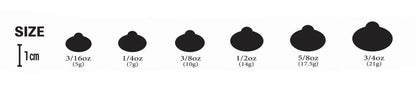 フットボールヘッドG2 5/8oz(17.5g) 1個入