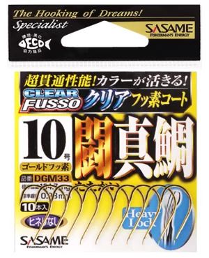 闘真鯛  ゴールドフッ素 8号  11本入