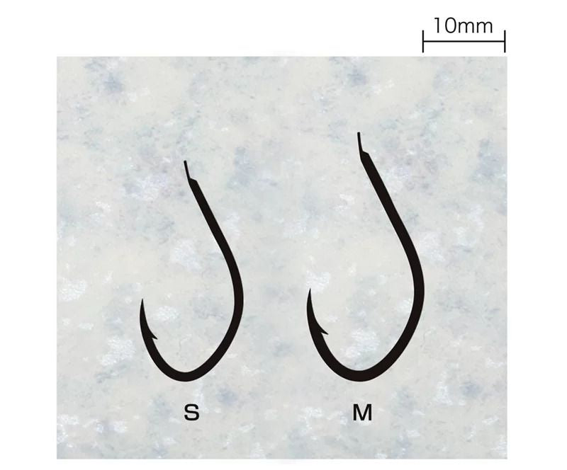 【アウトレット】アルシ サクラマスフック フッ素コート  TCフッ素ブラック S号  12本入