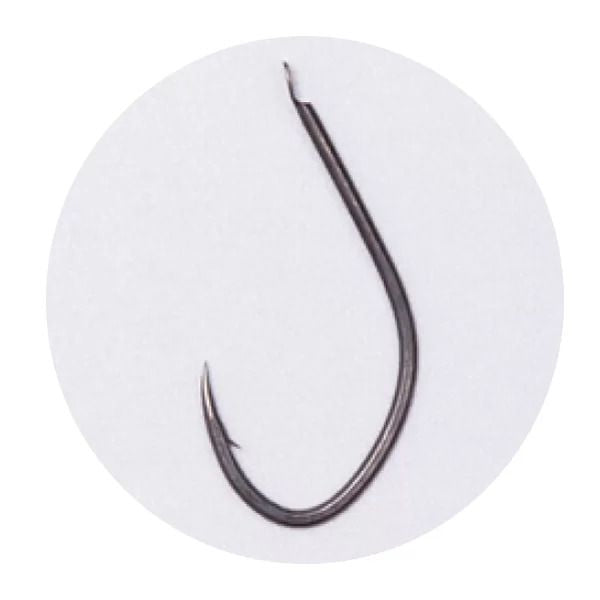 【アウトレット】アルシ サクラマスフック フッ素コート  TCフッ素ブラック M号  11本入