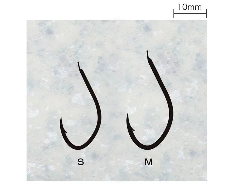 アルシ サクラマスフック  NSブラック M号  12本入